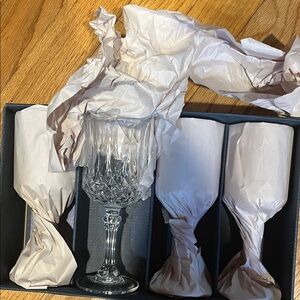 Longchamp Crystal Wine Glass Set
